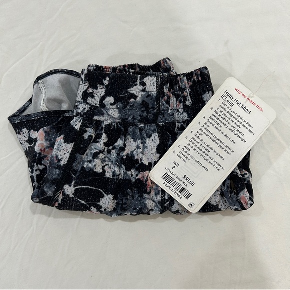 Lululemon Floral Print Shorts (BNWT) - Picture 2 of 2